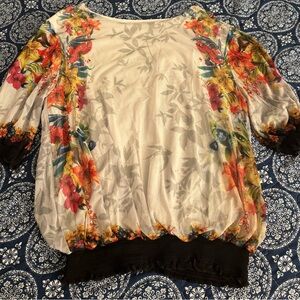 Floral Print Women's Top Desigual